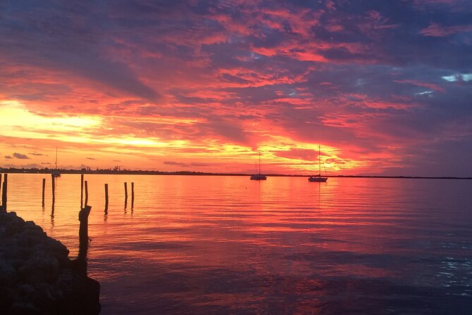 1.5 Hour Bay Side Key Largo Sunset Cruise on a Spacious Catamaran - The sunset is the main event