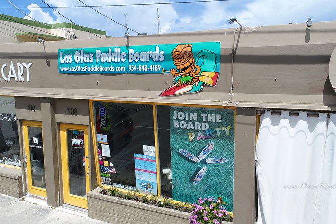 1.5 Hour Paddle Board Rental with Instruction - Getting through the first stretch of water