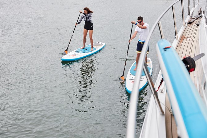 1.5 Hour Paddle Board Rental with Instruction - Exploring the Las Olas canals at water level