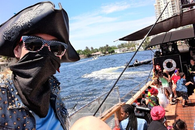 1-Hour Interactive Pirate Cruise (arrive 30 minutes early) - The Intracoastal Waterway and Fort Lauderdale views