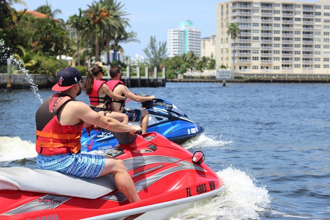 1 Hour Jet Ski Rental in Fort Lauderdale - The safety briefing and staff support