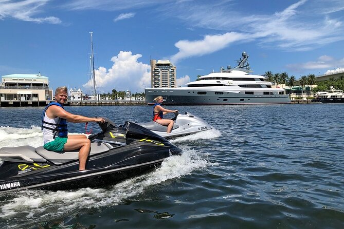 1 Hour Jet Ski Rental in Fort Lauderdale - The price, fuel fee, and security deposit