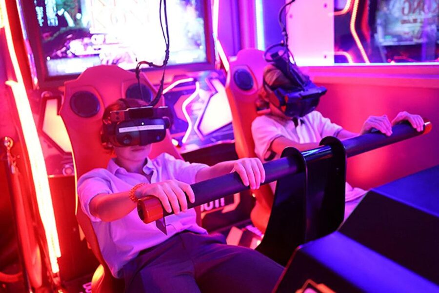 1 Hour of Unlimited Attractions & Arcade Games - Rock Climbing, VR, and the 3D Theater Change the Pace