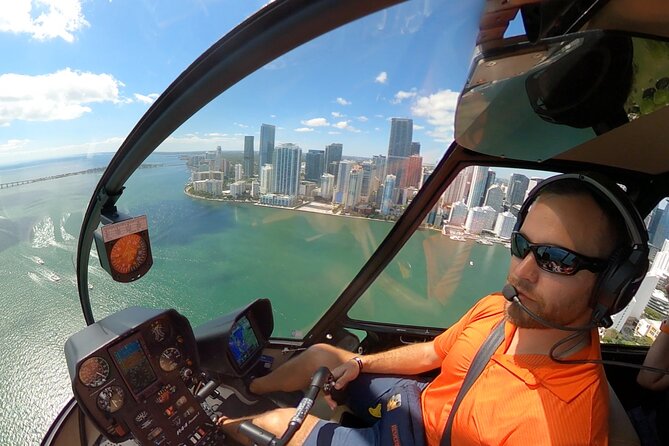 1-Hour Private Luxury Miami Helicopter Tour - Key Biscayne, Fisher Island, and the changing shoreline