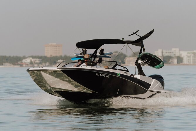 1-Hour Private Wakeboard Lesson in Miami Beach - Equipment, boat, and the feel of the water