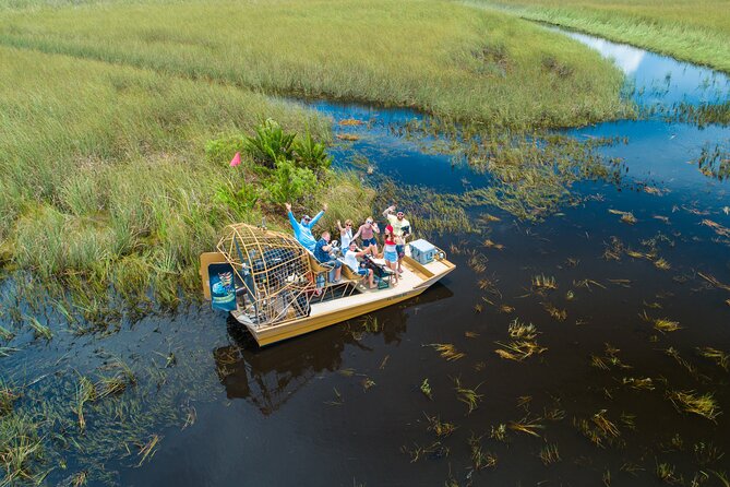1 hr Private Airboat Everglades Tour near Miami - Two islands and a baby gator show