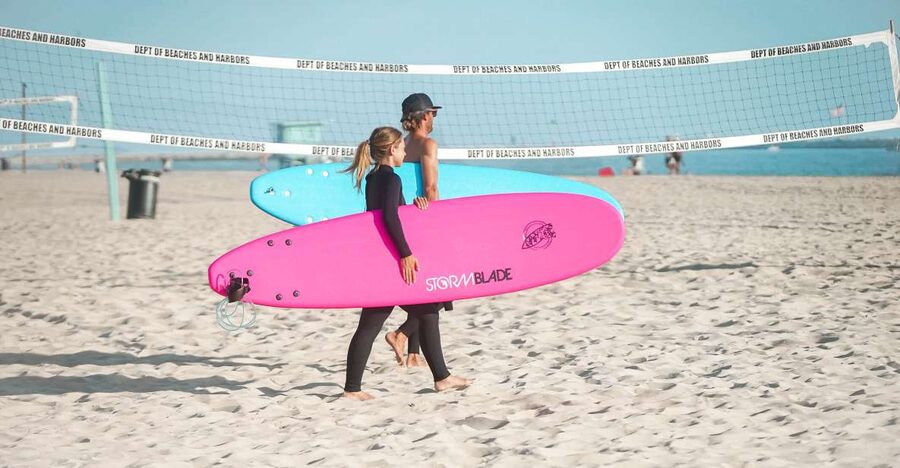 2 Hour Private Surf Lesson in Miami Beach - Catching Miami Beach waves with live feedback