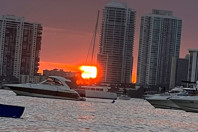 2-Hours Private Miami Boat Tour With Champagne - The port, Hard Rock, and the return toward downtown