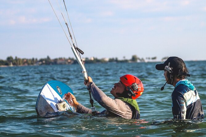 3 hour private Kiteboarding Lesson in Miami - From Rickenbacker Marina to the sandbars