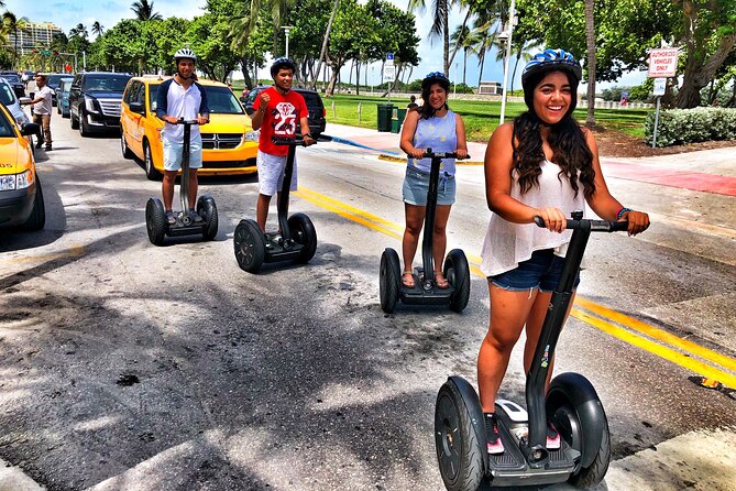 30 Minute- Ocean Drive Segway Tour - Learning to ride before reaching Ocean Drive