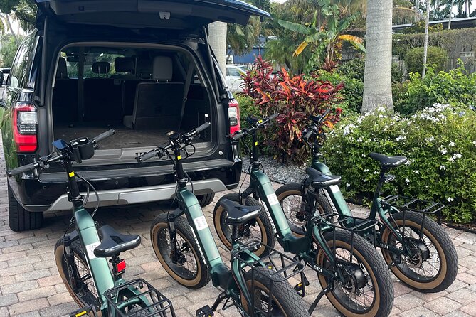 4 hr Family Bundle Electric Bike Rentals Fort Lauderdale - Hugh Taylor Birch Park and older Fort Lauderdale sights