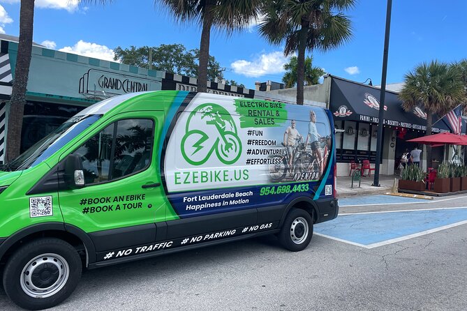 4 hr Family Bundle Electric Bike Rentals Fort Lauderdale - Why an e-bike can beat a car in this city