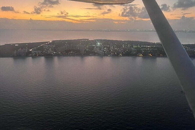 45-Minute Miami Beach Sunset Breathtaking Flight Tour - Surfside Beach and Bal Harbour in the evening light