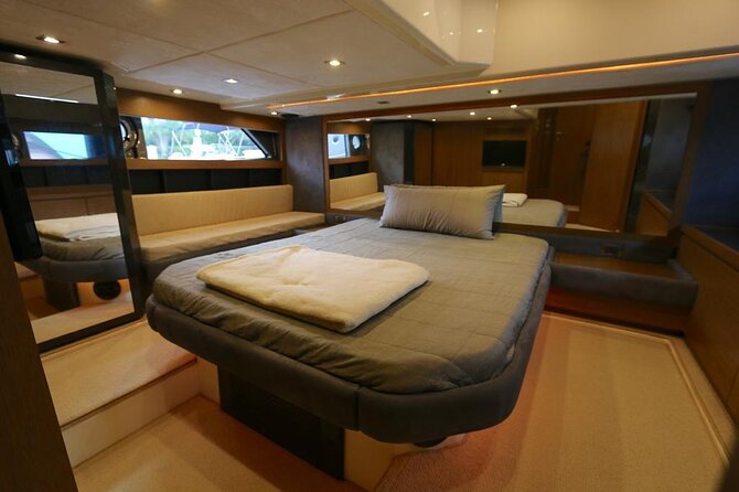 52' Azimut Yacht Charter - Key Biscayne and the Miami Marine Stadium