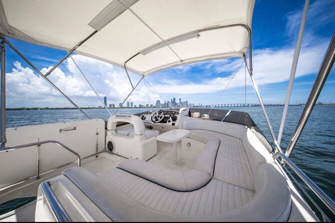 55ft + FREE HOUR Miami Yacht Rental 3 to 6 Hours 13 People - Starting at Regal Marina on the Miami River