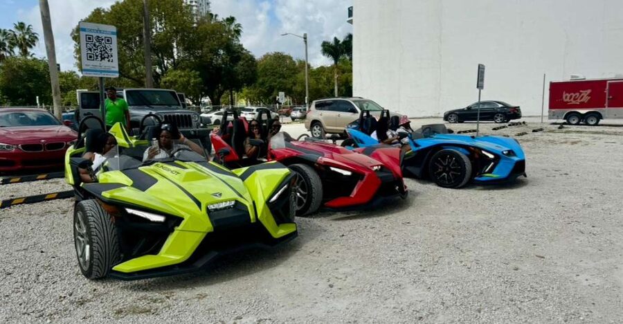6 Hour Slingshot Rental Miami - Heading north to Sunny Isles and Bal Harbour