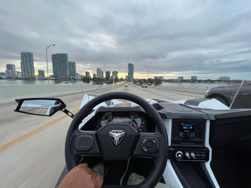 6 Hour Slingshot Rental Miami - Six hours from Brickell to Wynwood