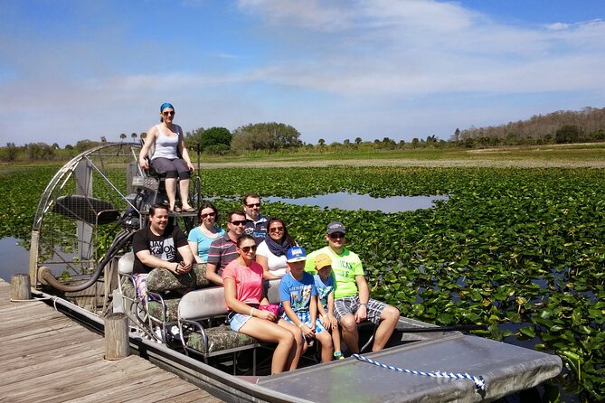 60 min. Everglades Airboat ride & pick-up ,small group +pro guide - Pickup is useful, but the rules are strict