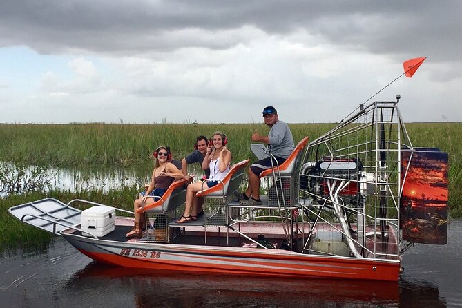 60 Minute Small Group Semi Private Everglades River Of Grass Airboat Charter - Key points to know before you book