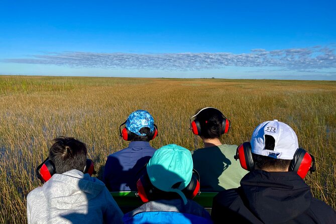 60 Minute Small Group Semi Private Everglades River Of Grass Airboat Charter - A one-hour schedule with room for wildlife stops