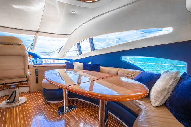 62' Azimut Yacht Charter - Downtown Miami from the bay