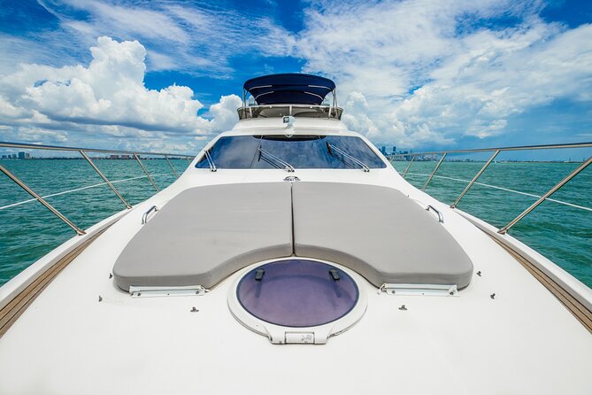 62' Azimut Yacht Charter - Key Biscayne and the Miami Marine Stadium area