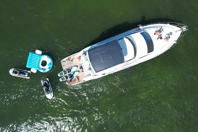 65ft Yacht Charter in Miami - A private yacht that works best with a full group