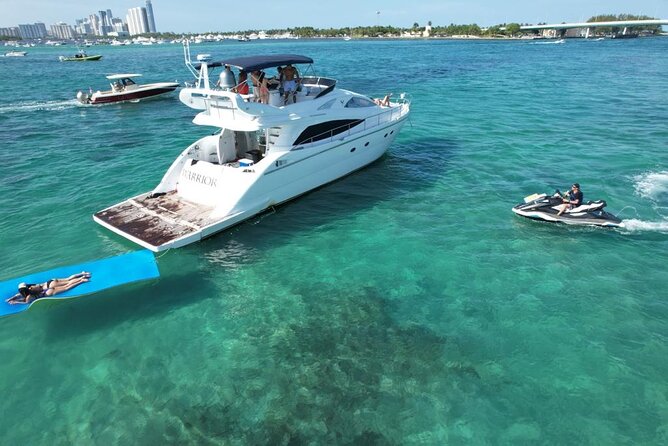 65ft Yacht Charter in Miami - From Pelican Harbor Marina into Biscayne Bay