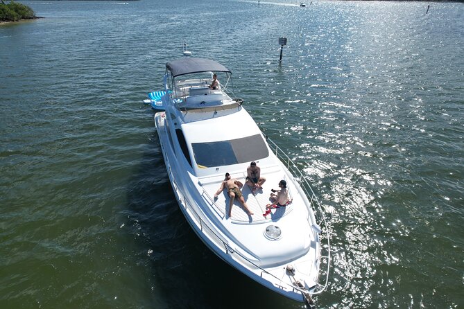 65ft Yacht Charter in Miami - Turning the charter into a private celebration