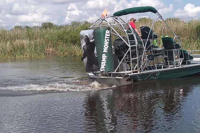Air Boat Tour of Palm Beach in The Swamp Monster - Why the smaller Swamp Monster matters