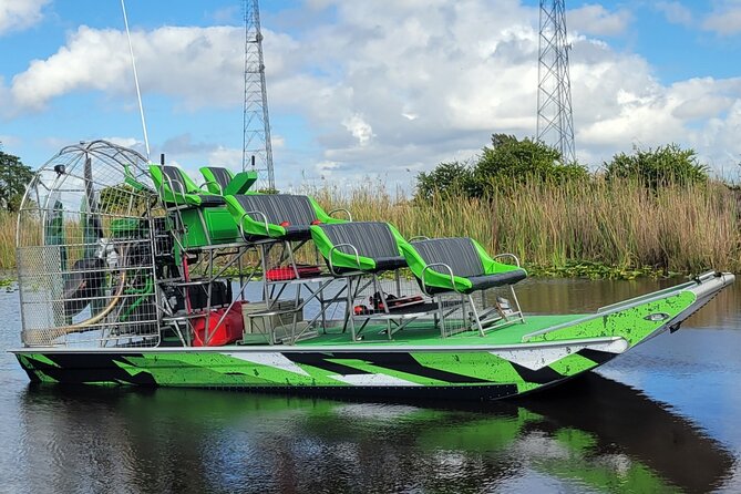 Airboat Rides in West Palm Beach Captain Wayne - Why the Maximum of 10 People Matters
