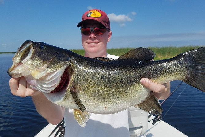 All Day Lake Okeechobee Fishing Trip near Fort Pierce - Equipment, bait, food, and licenses
