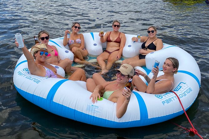 Aqua Patio Party Pontoon Charter up to 13 people - What the $450 price really means