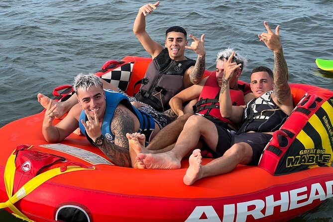 Aquatic Adventure: Boat Tour with Jetskis, Tubing, and Open Bar - Jet ski time on the bay