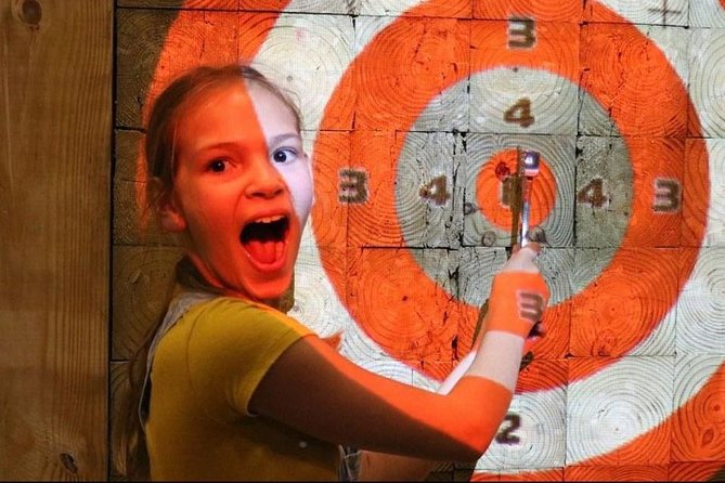 Axe Throwing 60 Min - A Downtown Location That Helps With Planning