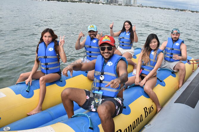Banana Boat Tubing Ride with Miami Watersports - Who will enjoy it most