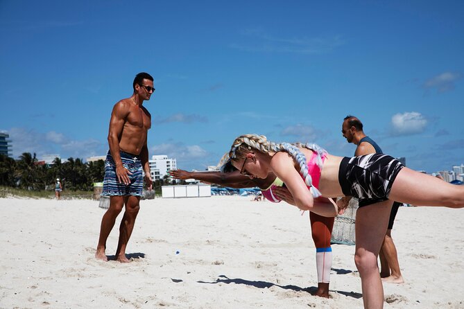 Beach Yoga & Tea Experience on South Beach - What the one-hour class feels like