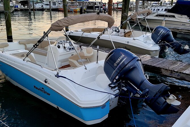 Best Miami self-driving boat rental! - The deposit and the real cost of the outing