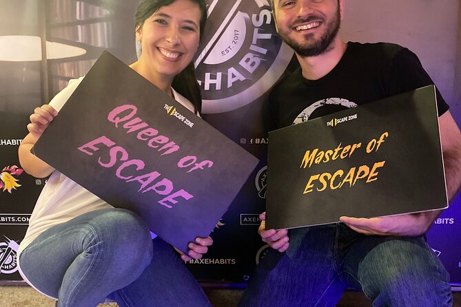 Bundle: 1-Hour Axe Throwing + Escape Room - Starting at Axe Habits Miami