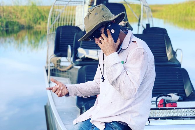 Captain Willy Airboat - What the one-hour timing means