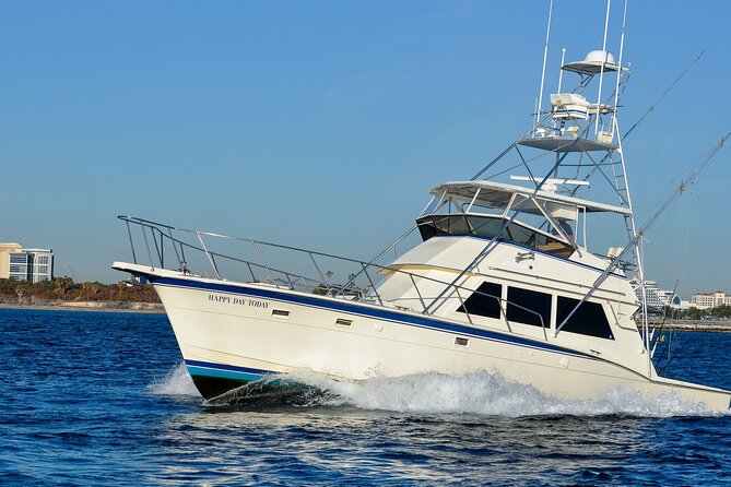 Deep sea fishing charters in Fort Lauderdale aboard 52' Hatteras - Leaving Fort Lauderdale for the Atlantic