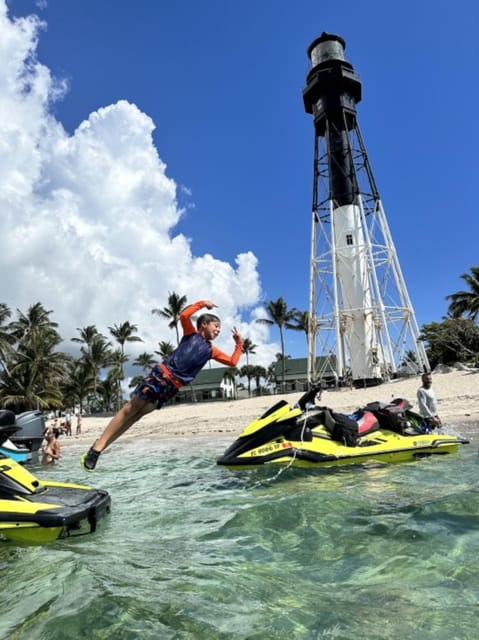 Delray Beach - Private Jet Ski Tour with Optional Snorkeling - Racing beside Boca Raton’s mansions