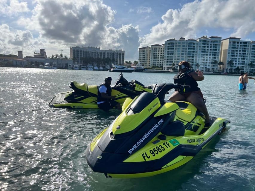 Delray Beach - Private Jet Ski Tour with Optional Snorkeling - The optional beach and reef stop