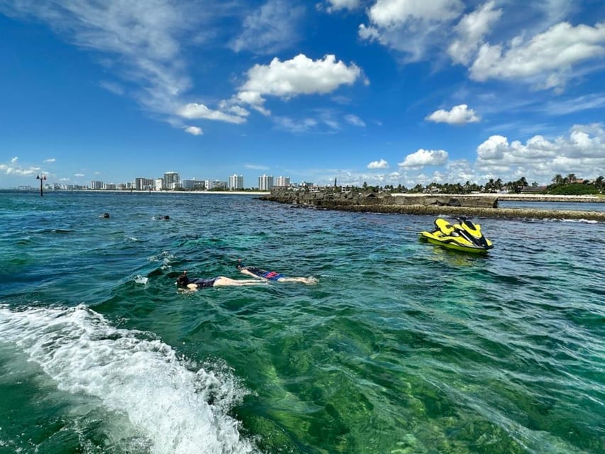 Delray Beach - Private Jet Ski Tour with Optional Snorkeling - How the three-person setup works