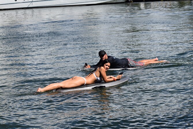 Double eFoil Lesson 2 People 2 Boards - What the two-hour Fort Lauderdale lesson is really like