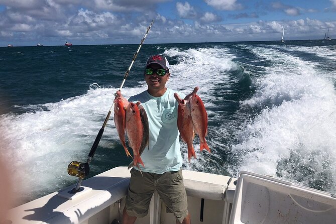 Drift Fishing Trip off the Coast of Fort Lauderdale - The main drawbacks to weigh