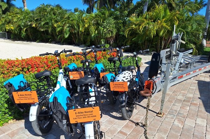 E-Bike Rental in the Florida Keys - The value of $65 per person