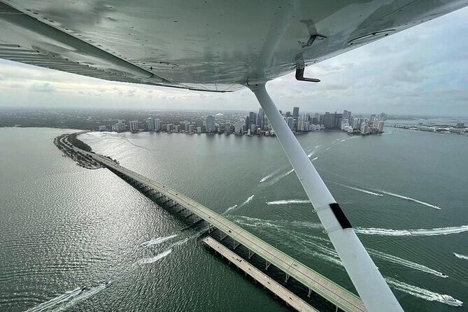 Eagles Air Tour: Private 45 Minute Plane Tour of Miami - Taking off from Miami Executive Airport