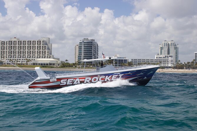 Early Bird Sea Rocket Sightseeing Cruise in Fort Lauderdale - Starting at C-dock on Seabreeze Boulevard
