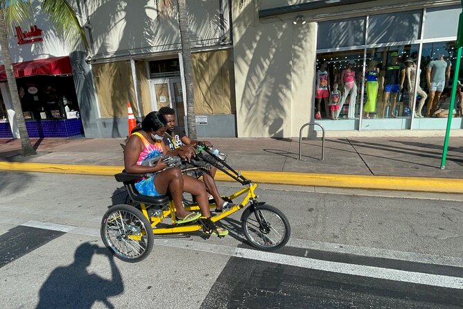 Electric Side By Side Bike Rentals - Washington Avenue and Ocean Drive